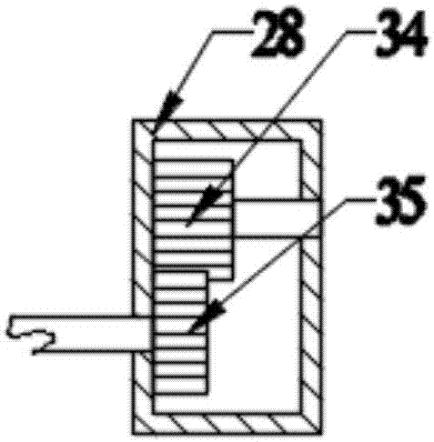 Environment-friendly crop straw burning treatment device