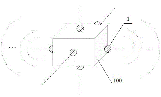 Unmanned aerial vehicle cluster automatic flight crashproof apparatus and crashproof method