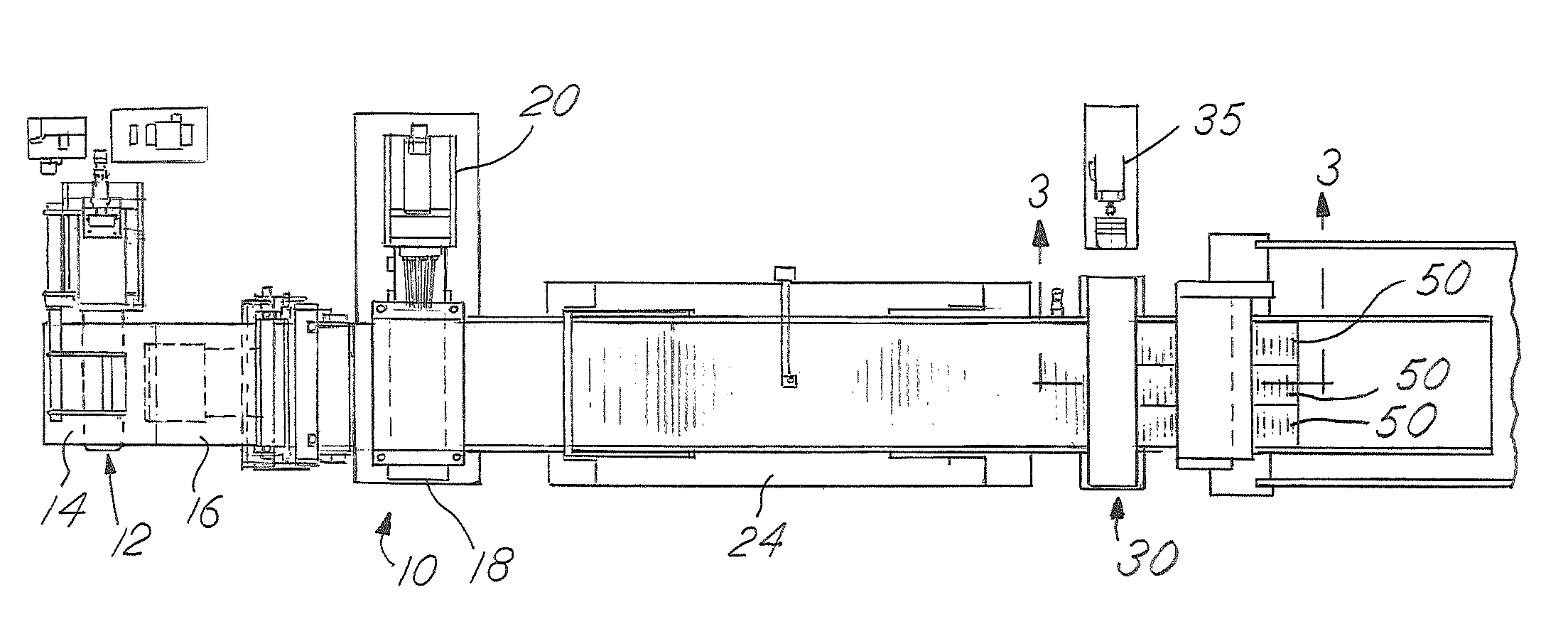 Blanking line using slitter as feeder