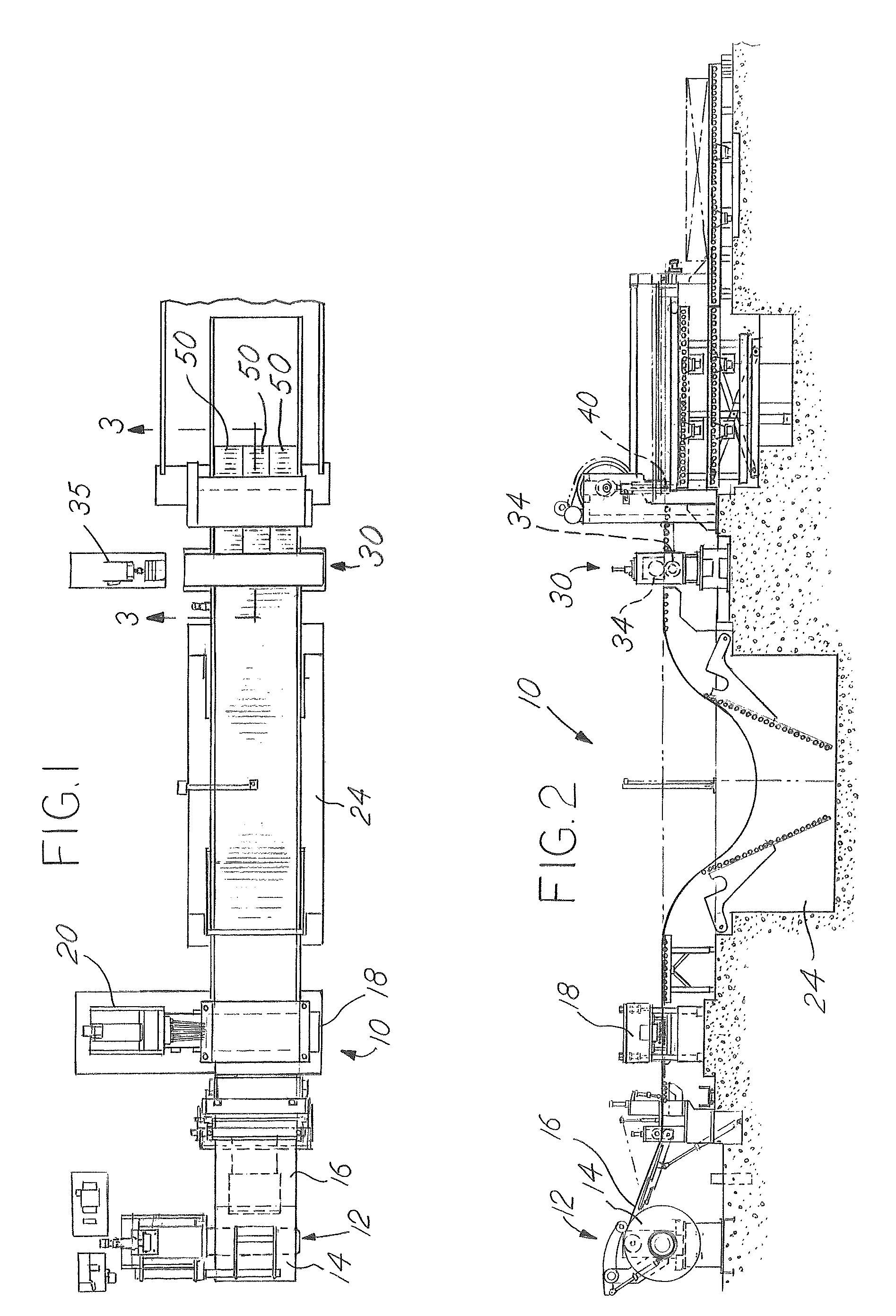 Blanking line using slitter as feeder