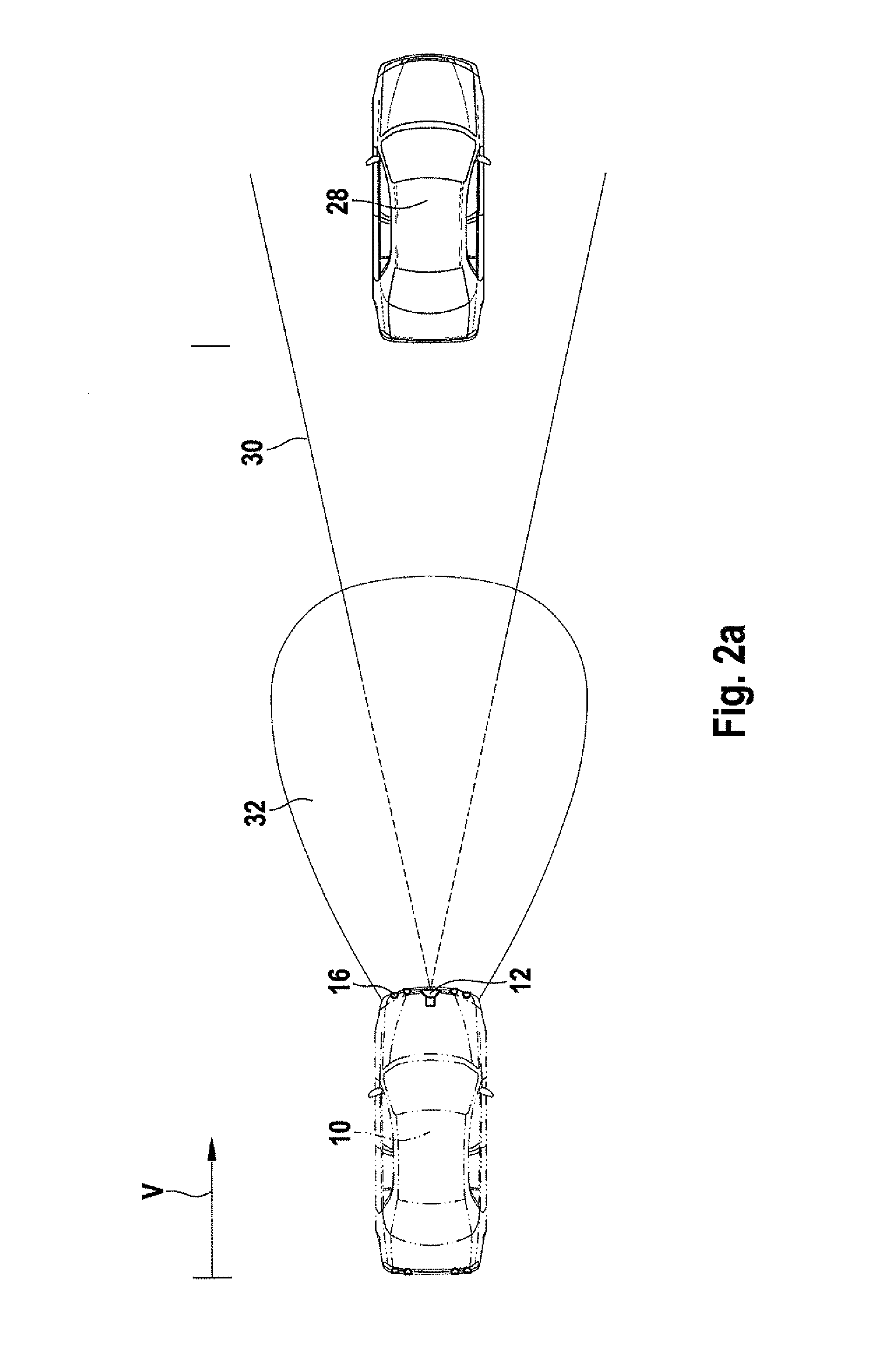 Distance controller with automatic stop function