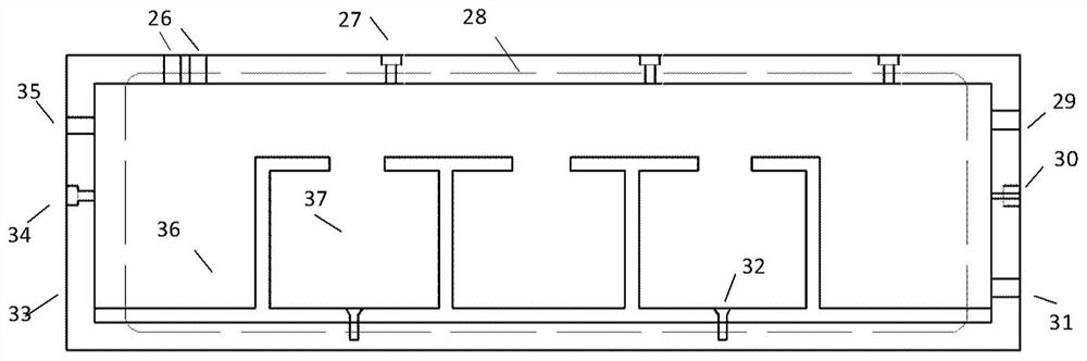 Combustion device and measurement system for realizing multi-point spontaneous combustion in space