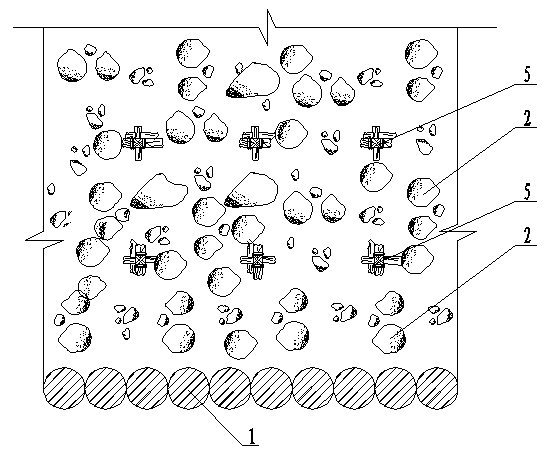 Ecological slope protection structure and construction method thereof