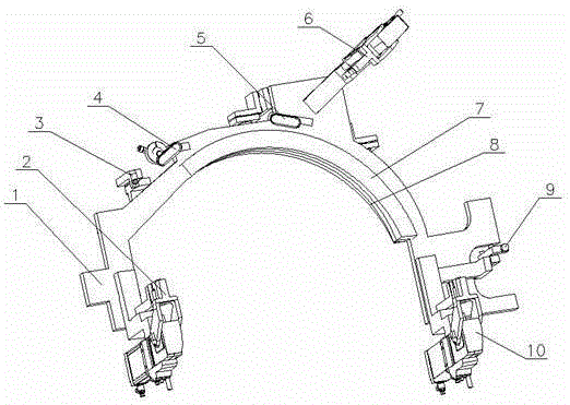 Online robot rolloff device for side body wheel covers