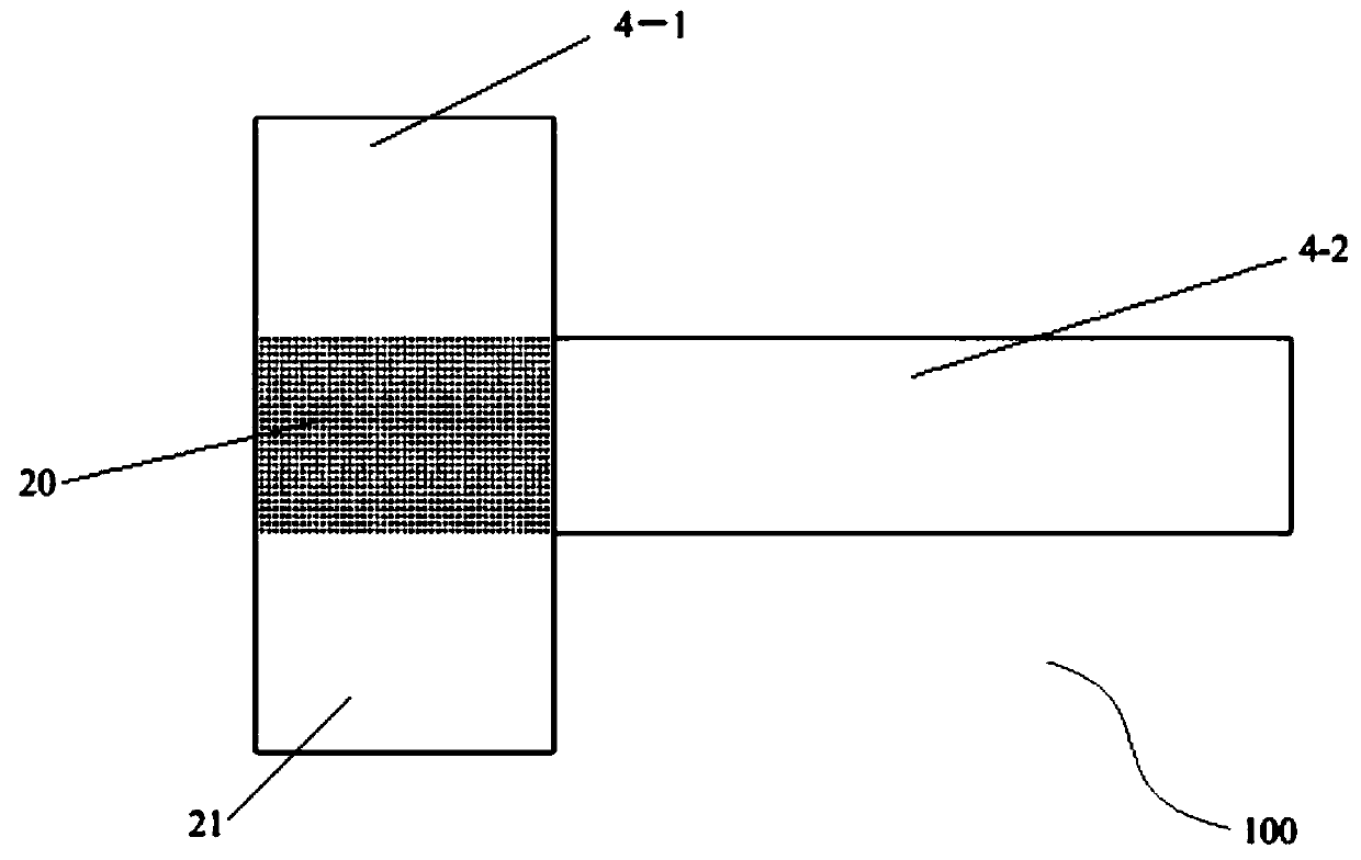 Medical eye patch used for infants and children, and preparation method thereof