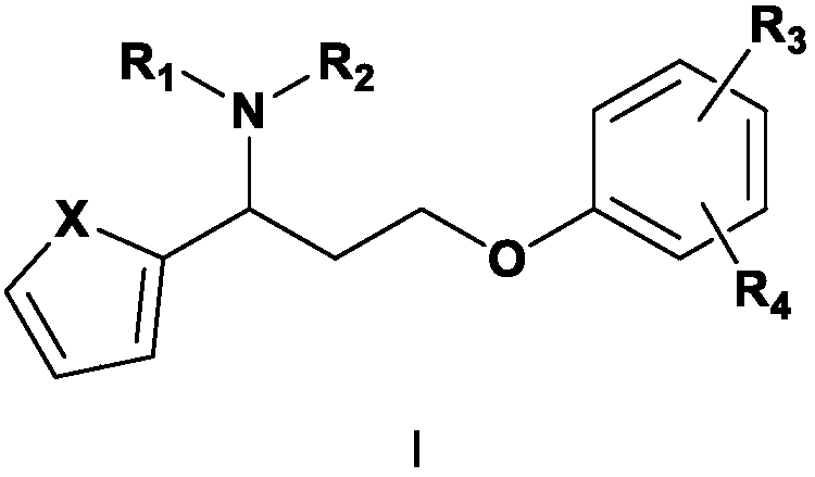 Novel 5-hydroxytryptamine and norepinephrine dual reuptake inhibitor and medical application thereof