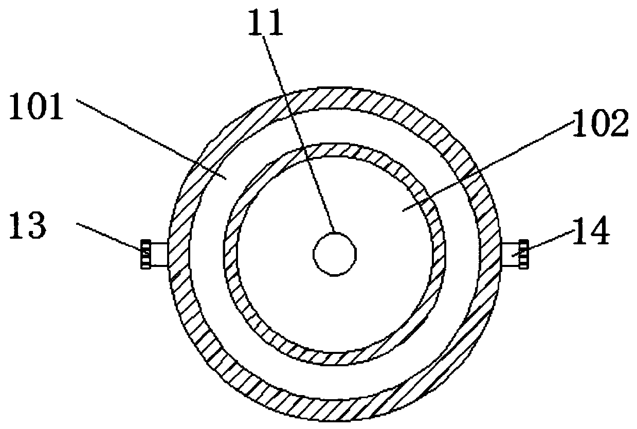 Special mixing tool for preparing composite nanometer fiber porous membrane