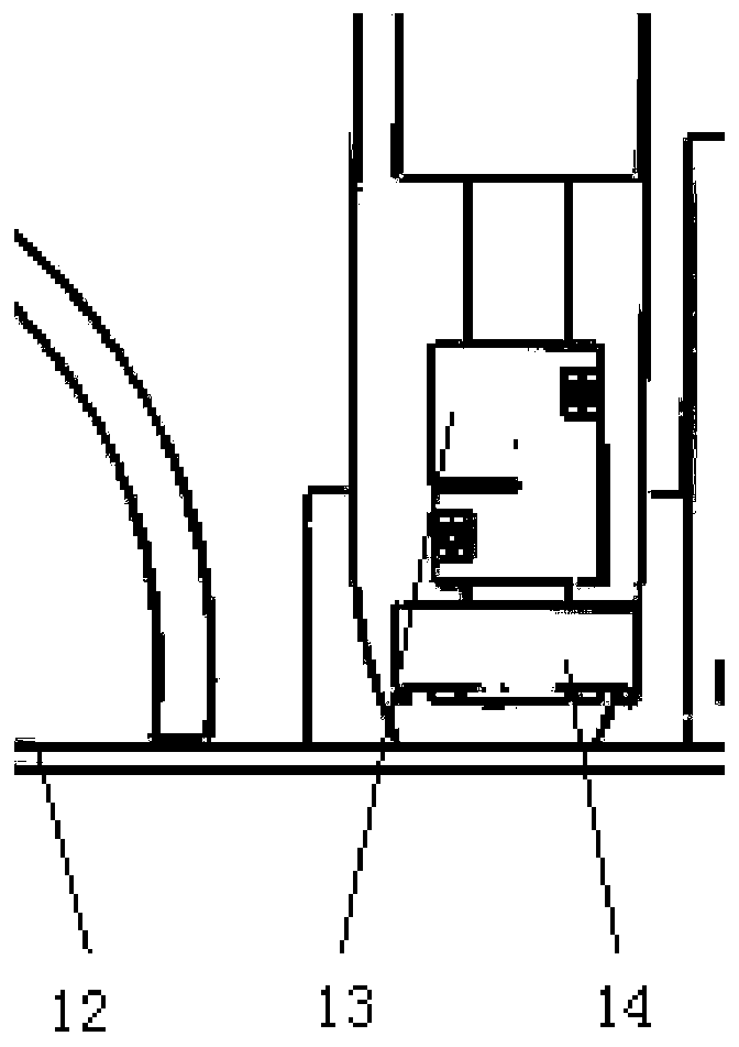 Electrolytic rotating ultrasonic magnetic composite plane polishing device