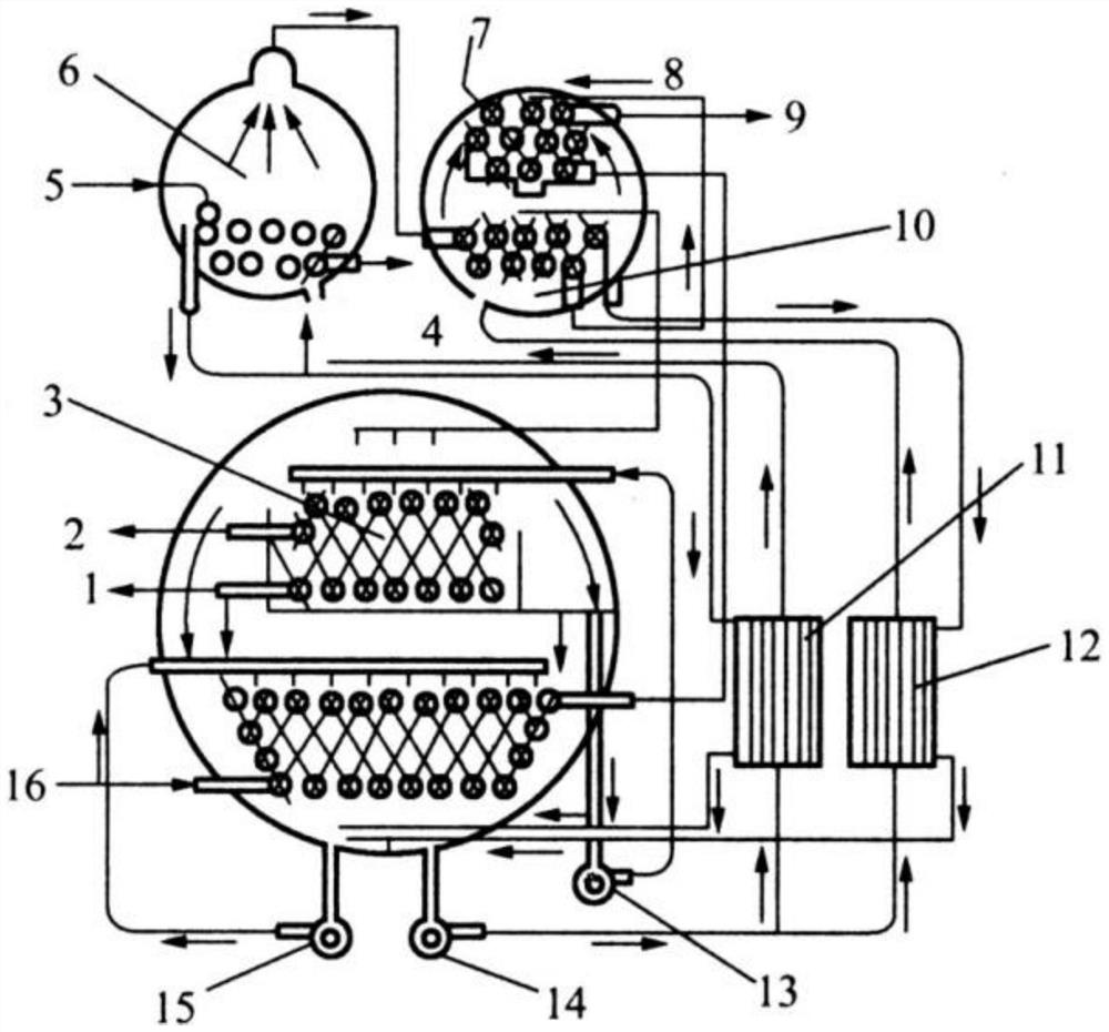 Application method of low-temperature refrigerating unit in low-gas-concentration acid making system