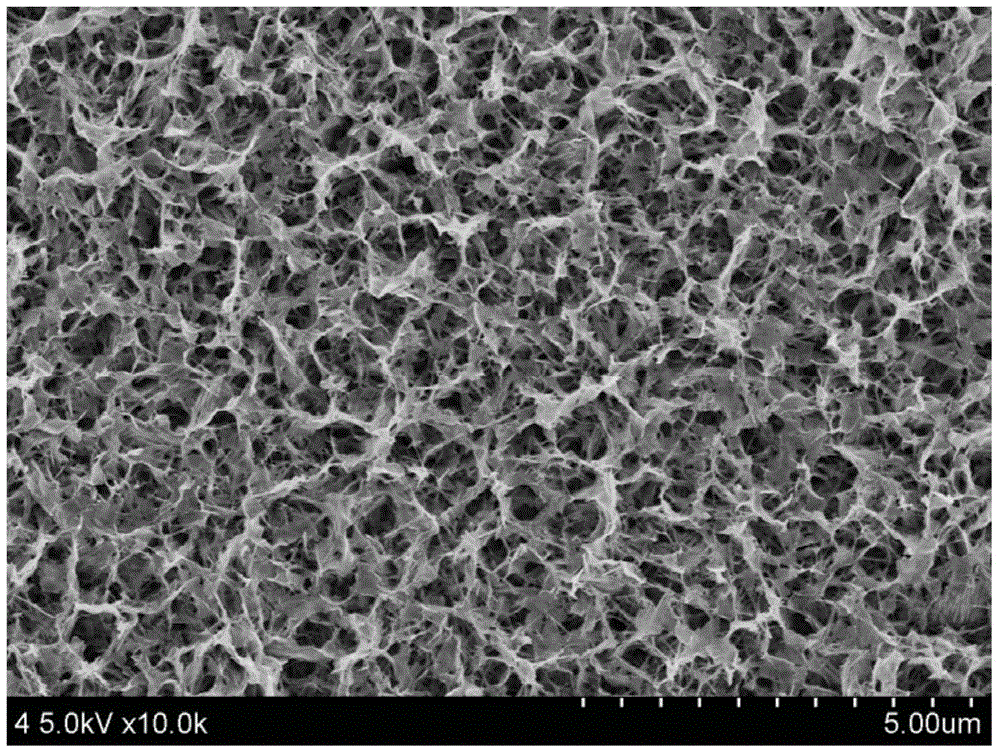 Preparation method for self-seed-growing nest-like tungsten oxide hydrate nanostructured electrochromic film