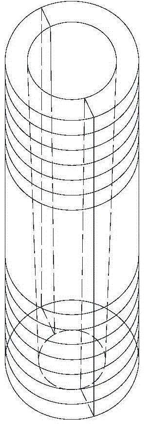 Device and method for tensile test of fragile rib material