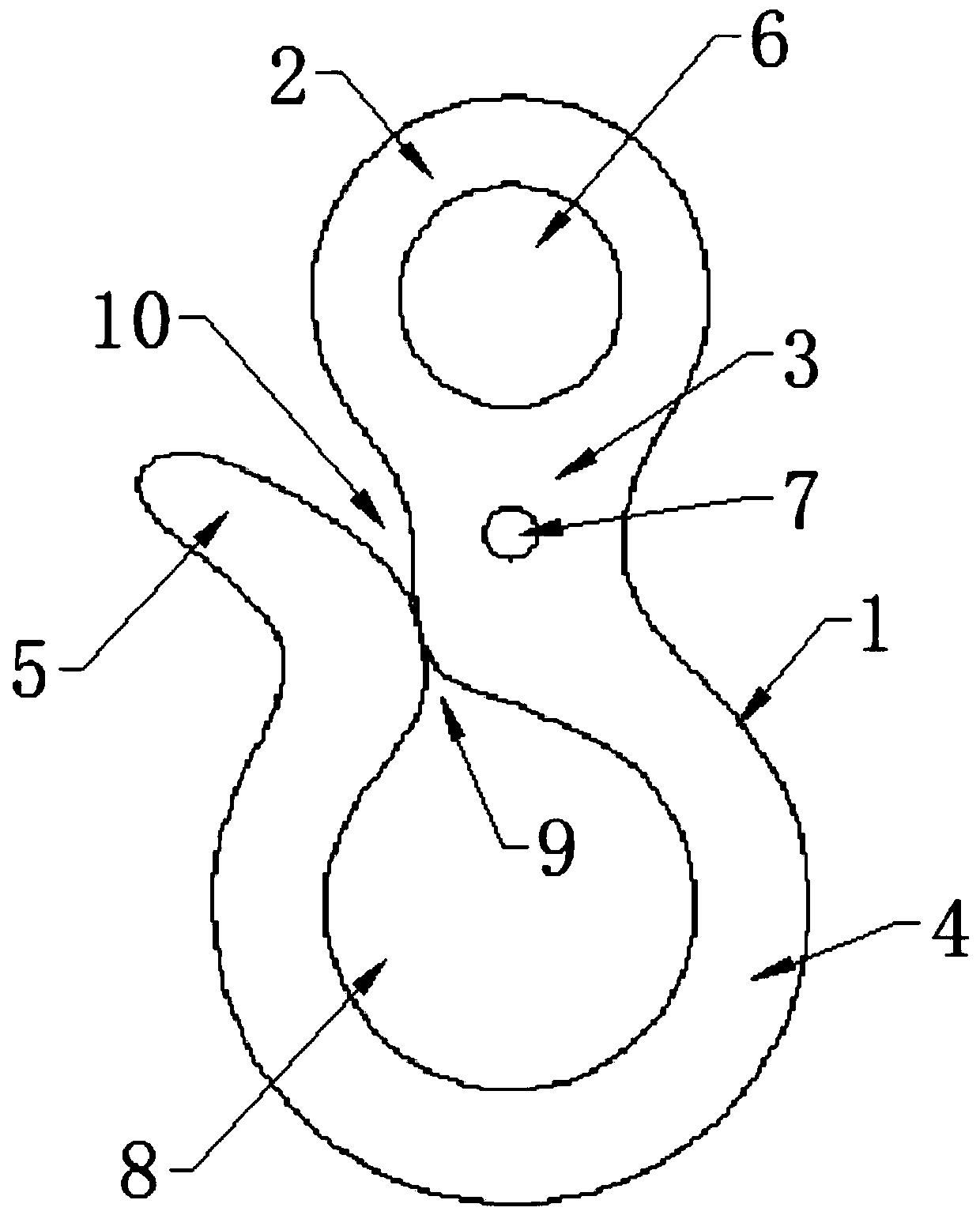 Safety purse seine storage hook