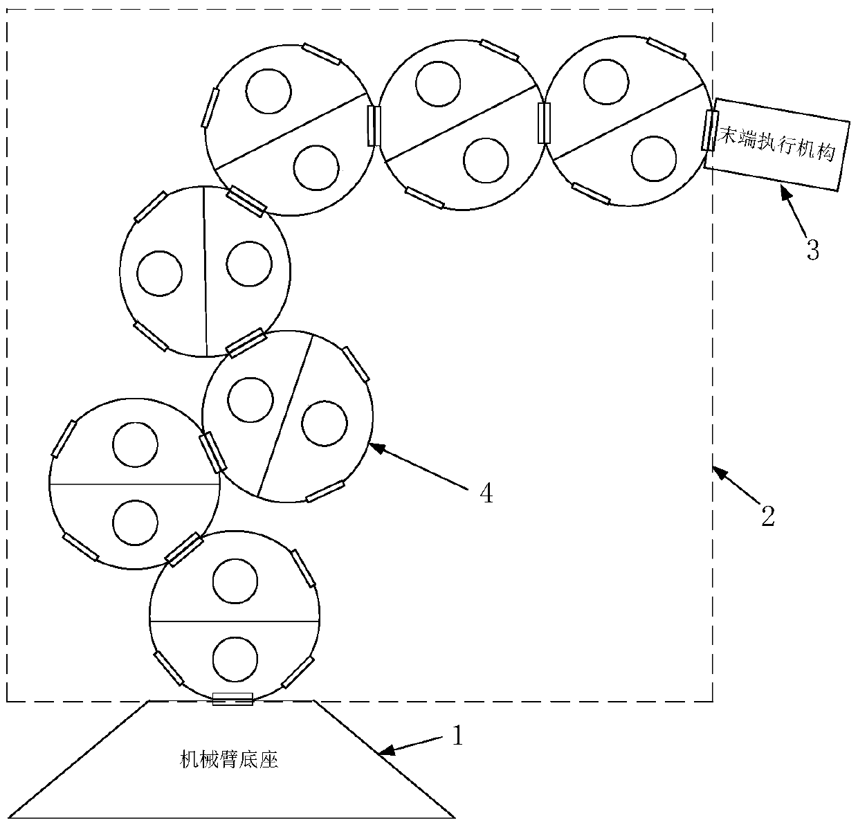 A multi-degree-of-freedom manipulator based on a single cell robot