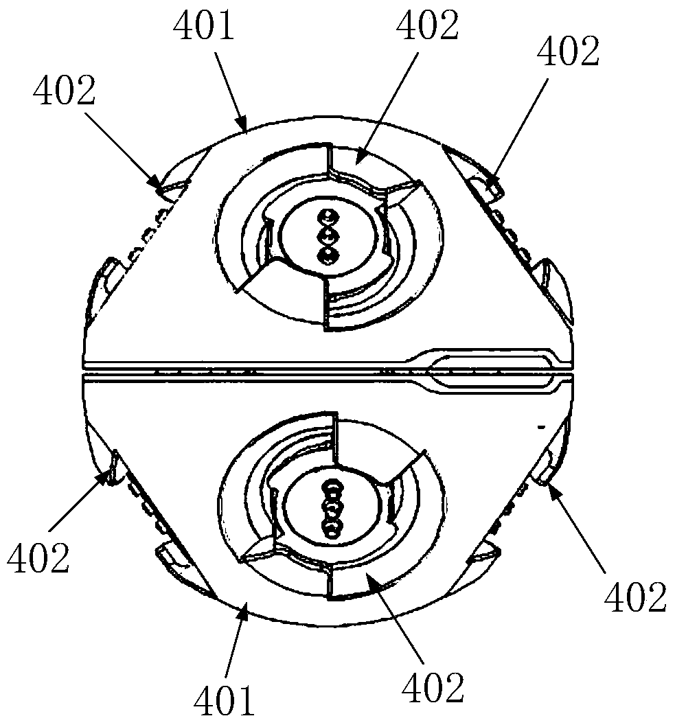 A multi-degree-of-freedom manipulator based on a single cell robot