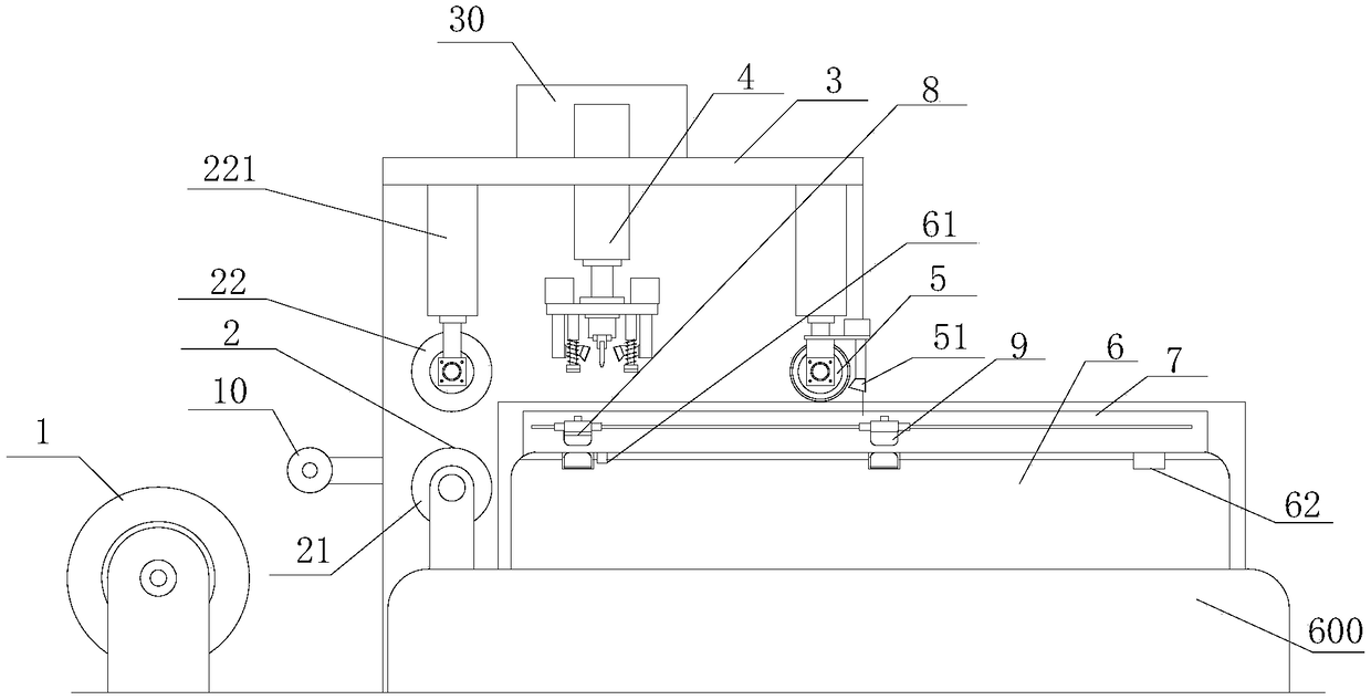 Silk fabric cutting device