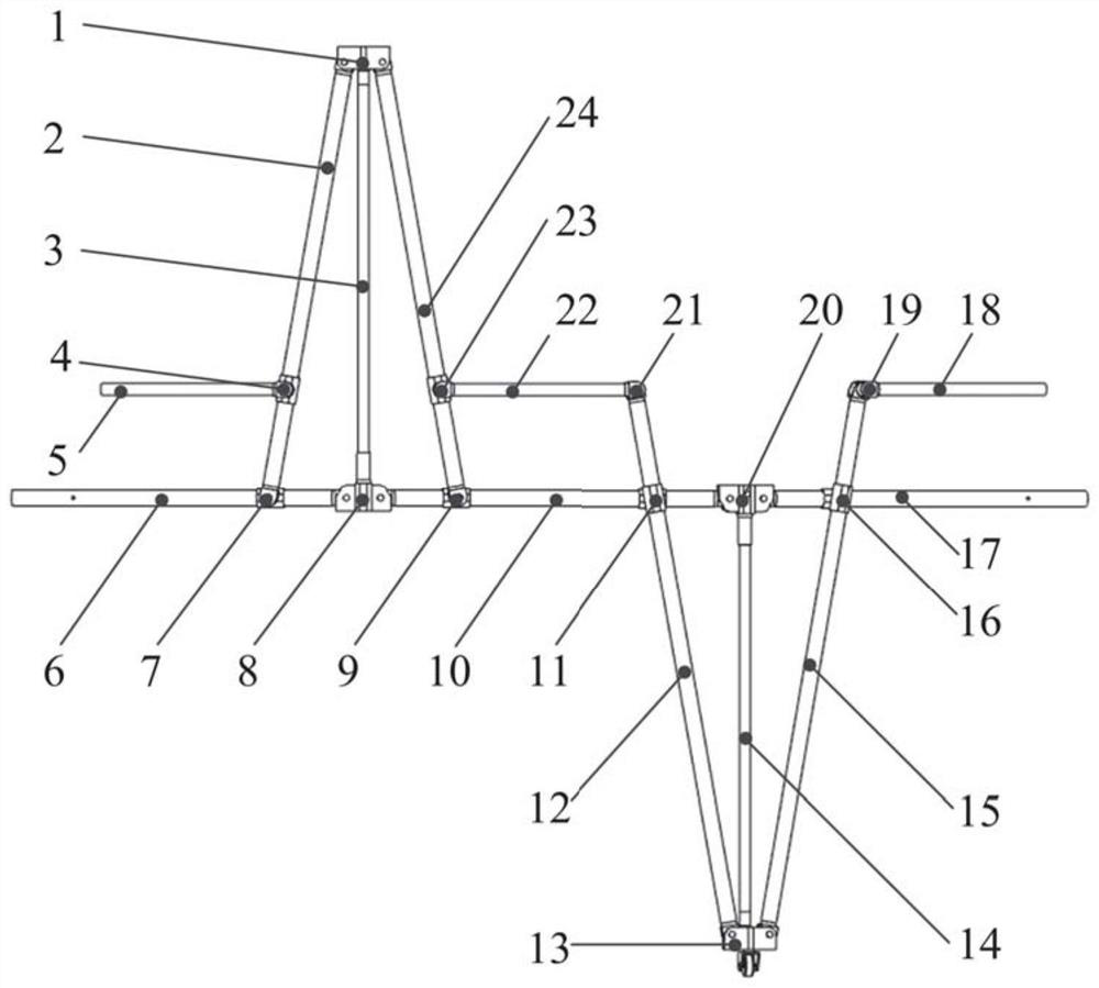 A New Mesh Ring Deployable Antenna Truss Structure