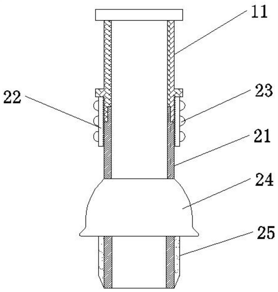 Gas charging device with gas leakage prevention mechanism for ceramic gas discharge tube processing