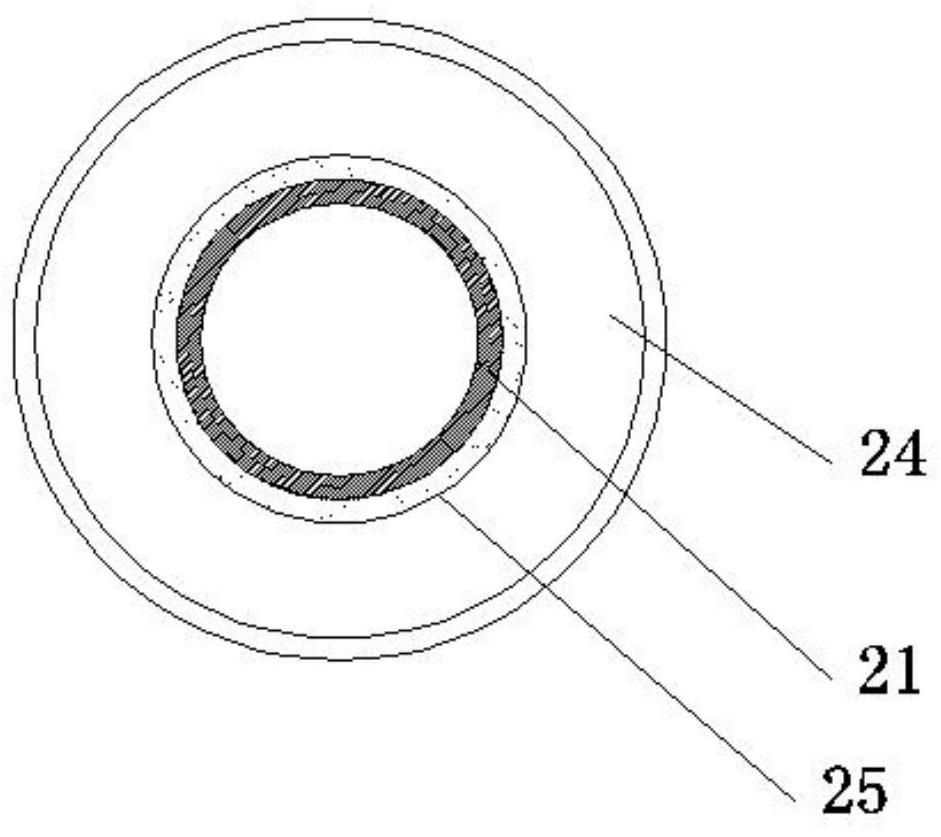 Gas charging device with gas leakage prevention mechanism for ceramic gas discharge tube processing