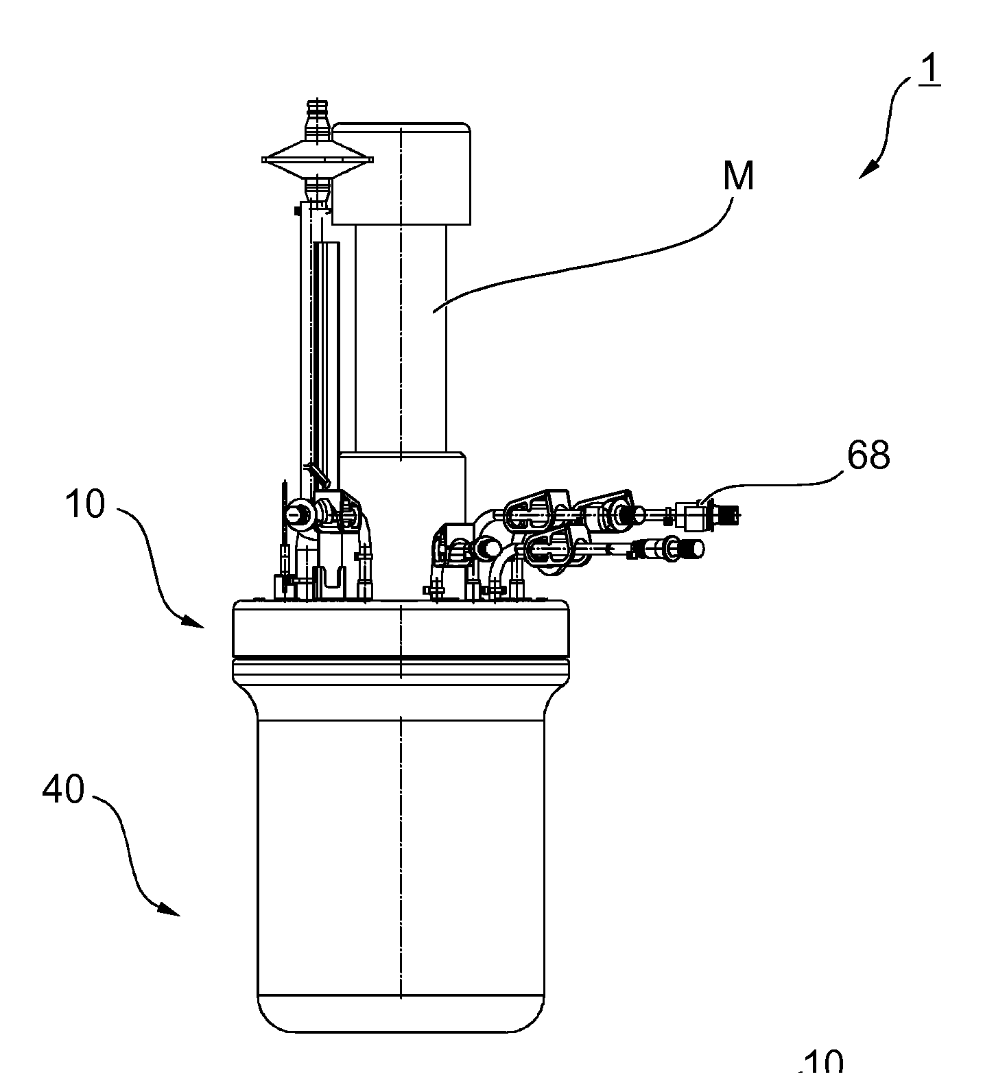 Disposable bioreactor, kit for the same and method for its production