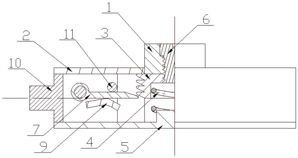 Tool for measuring wall thickness of casing