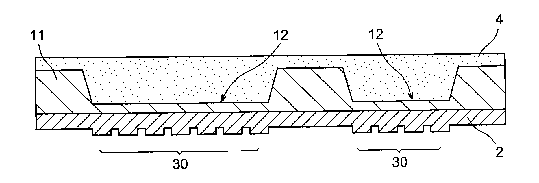 Mould for lithography by nano-imprinting and manufacturing methods