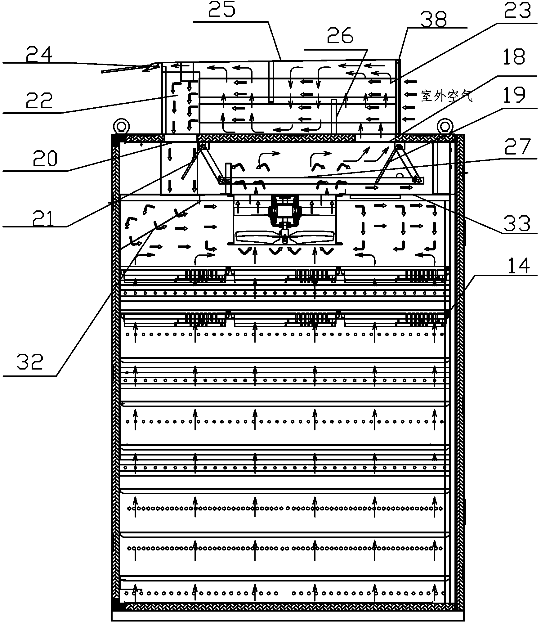 Intelligent electric heating drier