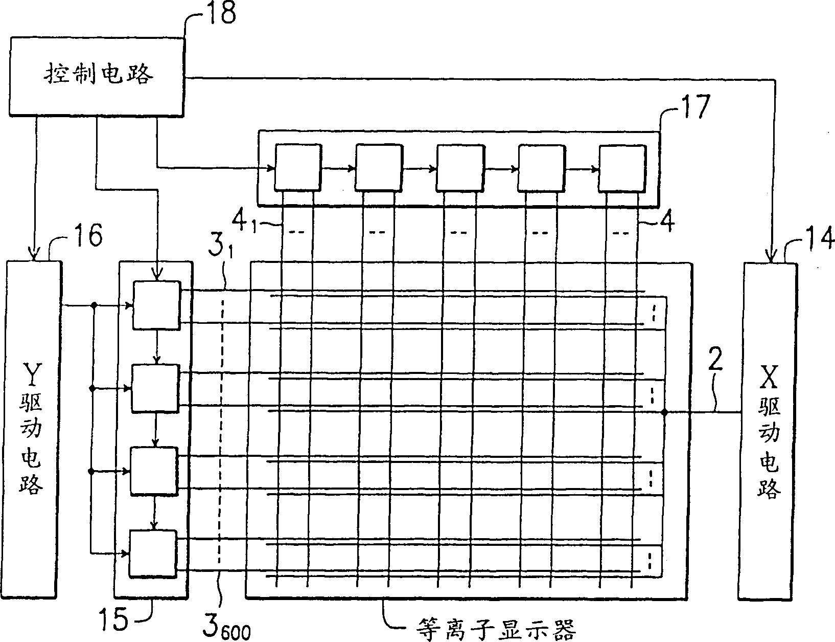 Driving method of plasma display