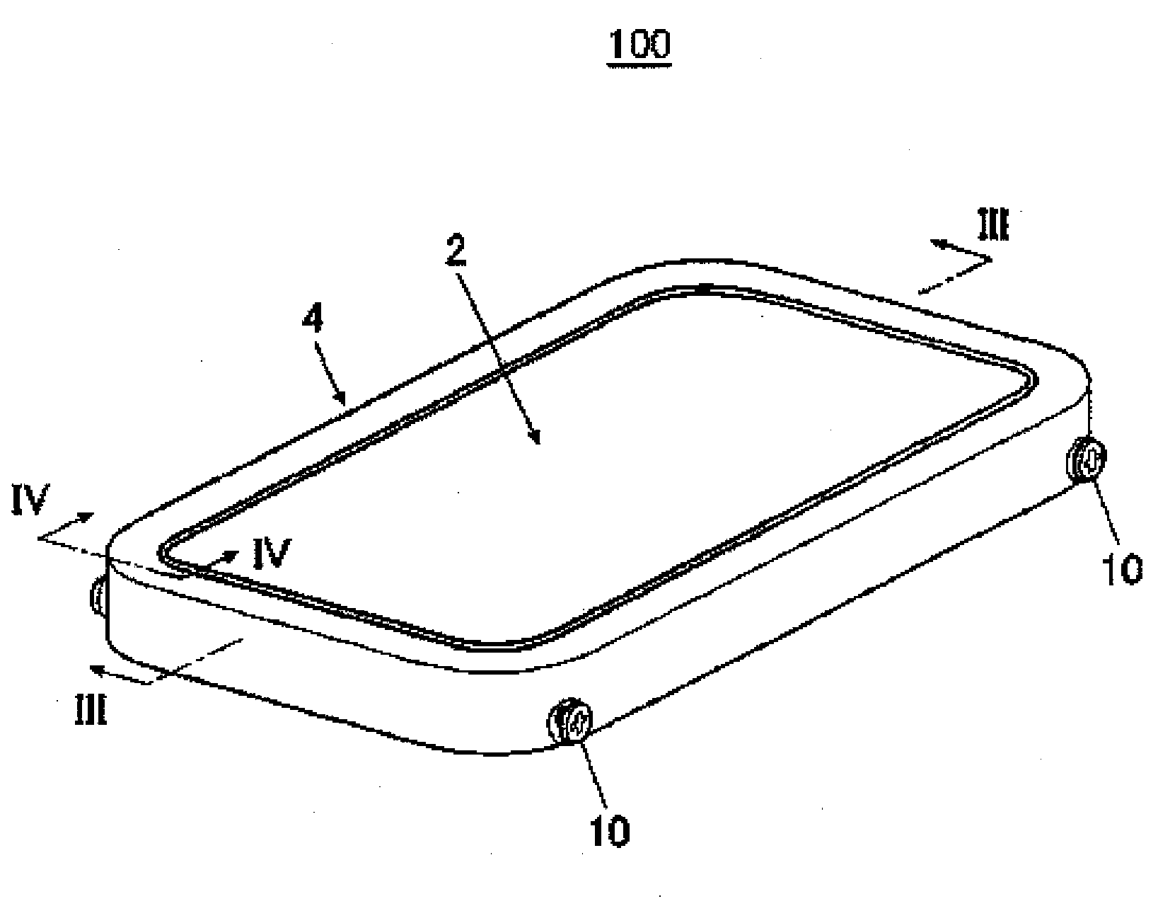 Waterproof Structure and Electronic Equipment