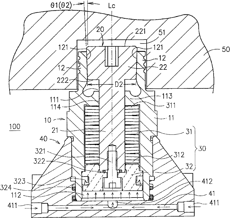 Power-off brake device