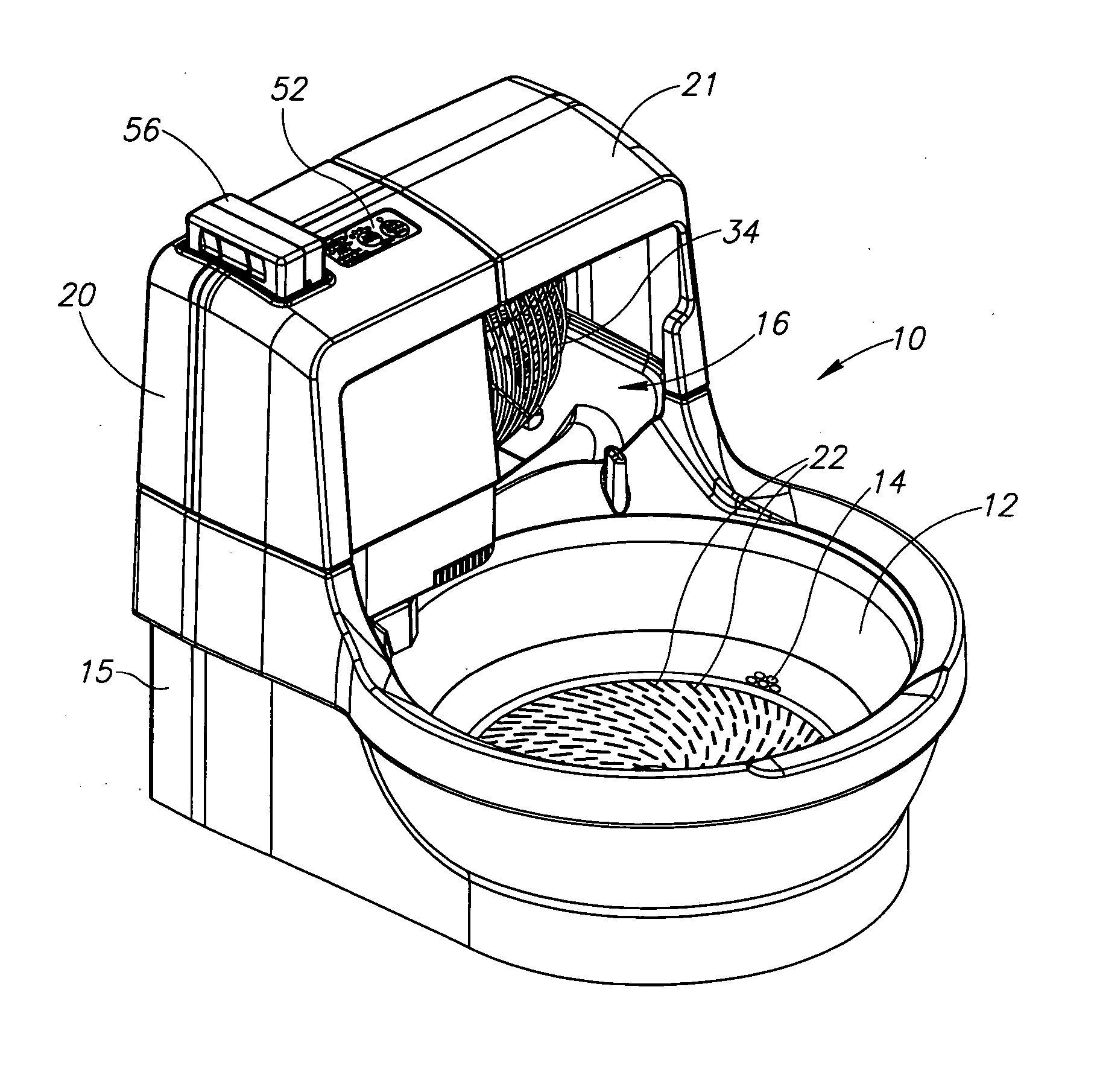 Feline exudate apparatus and method