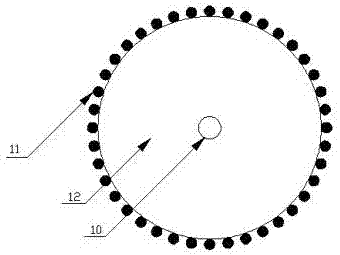 Star-shaped foundation and construction method thereof