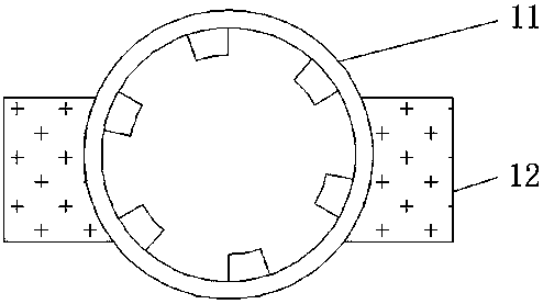 Waste shell environment-friendly treating device in nut production