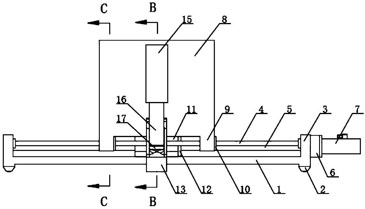 Simple hexagonal brick laying device