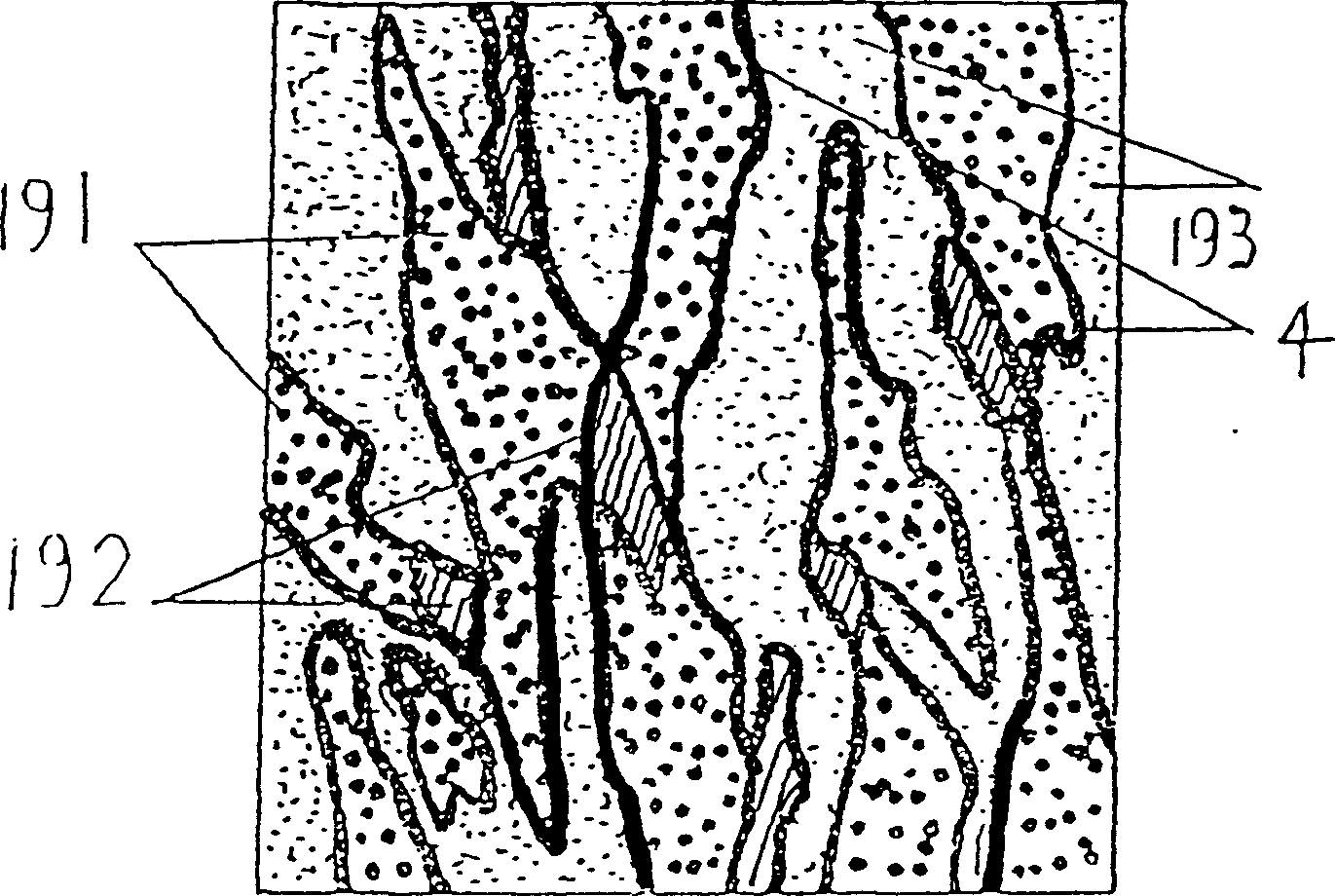 Three-dimensional diamond and its manufacturing method