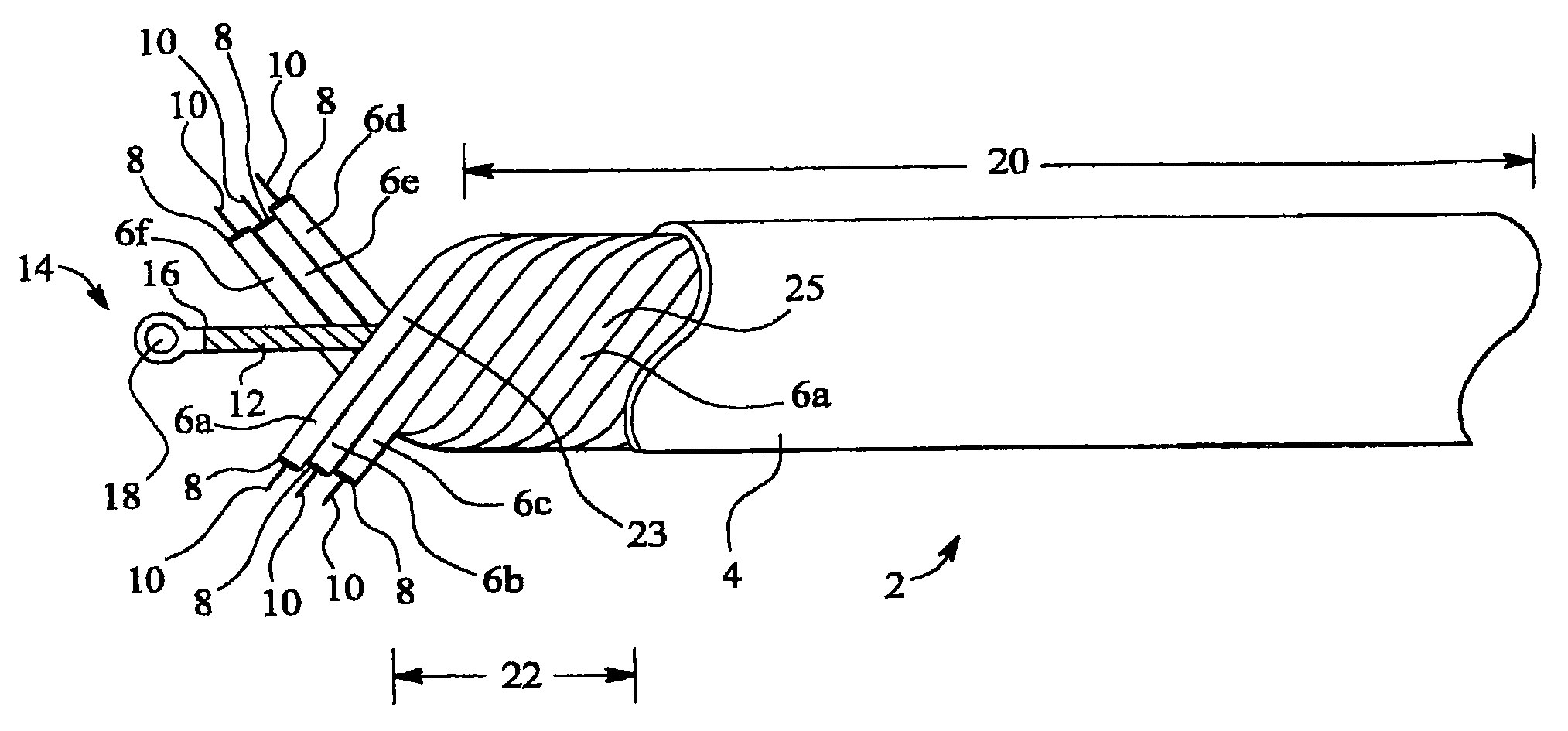 Security cable, a method for making the same and a method for securing an electronic device