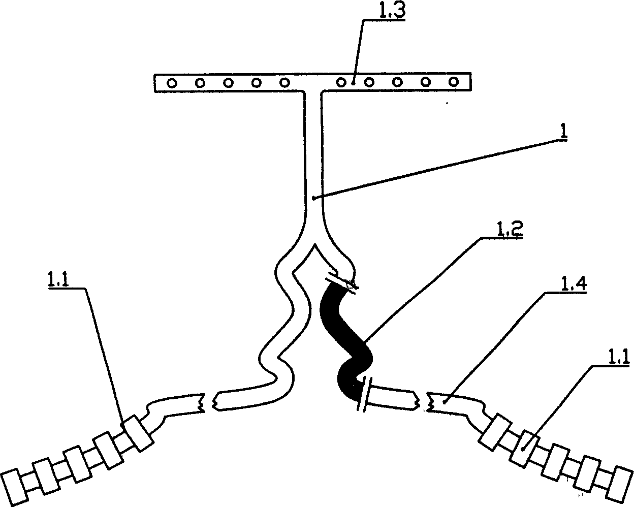 Biological affinitic electrode stimulating device