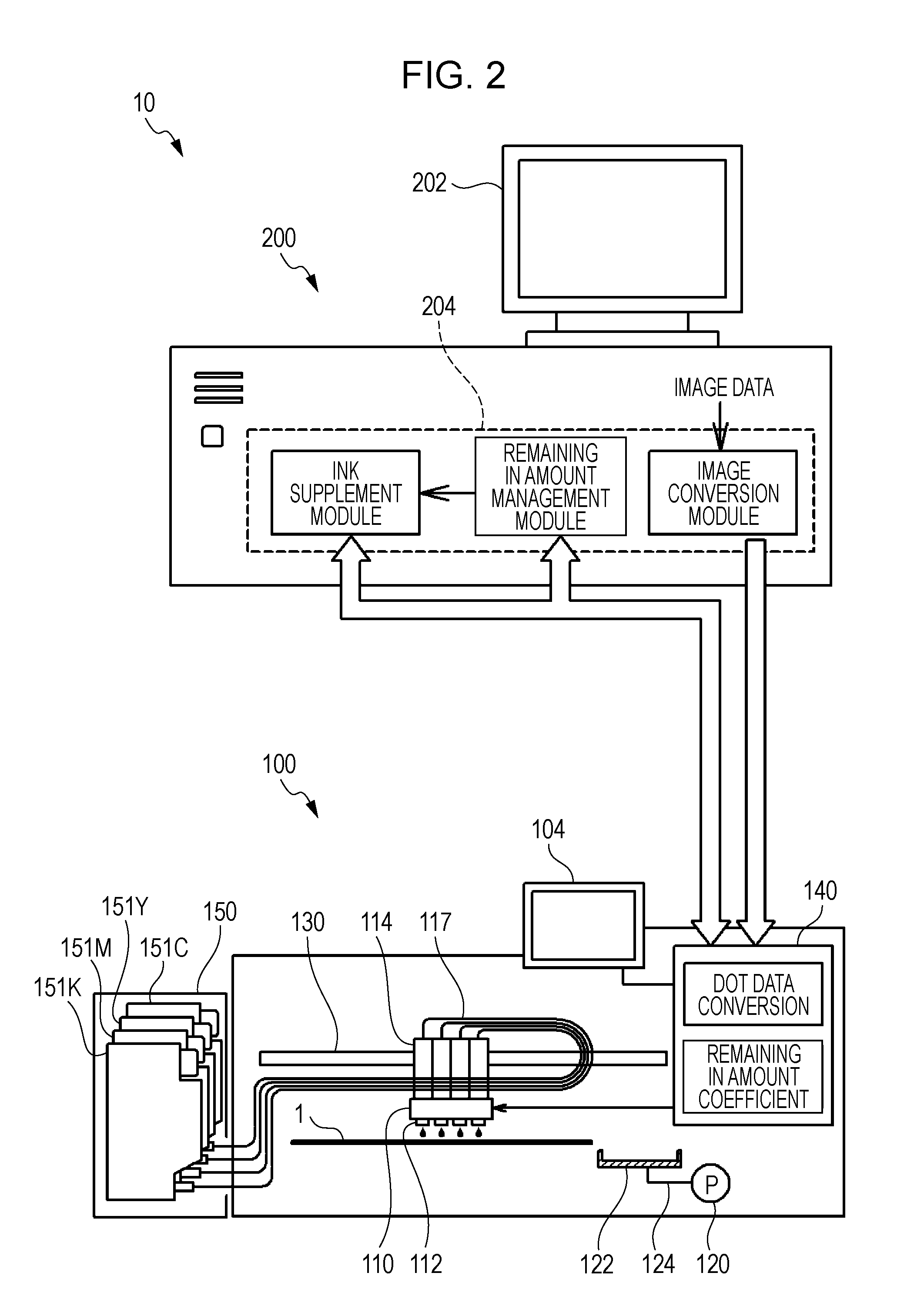 Printing system and program