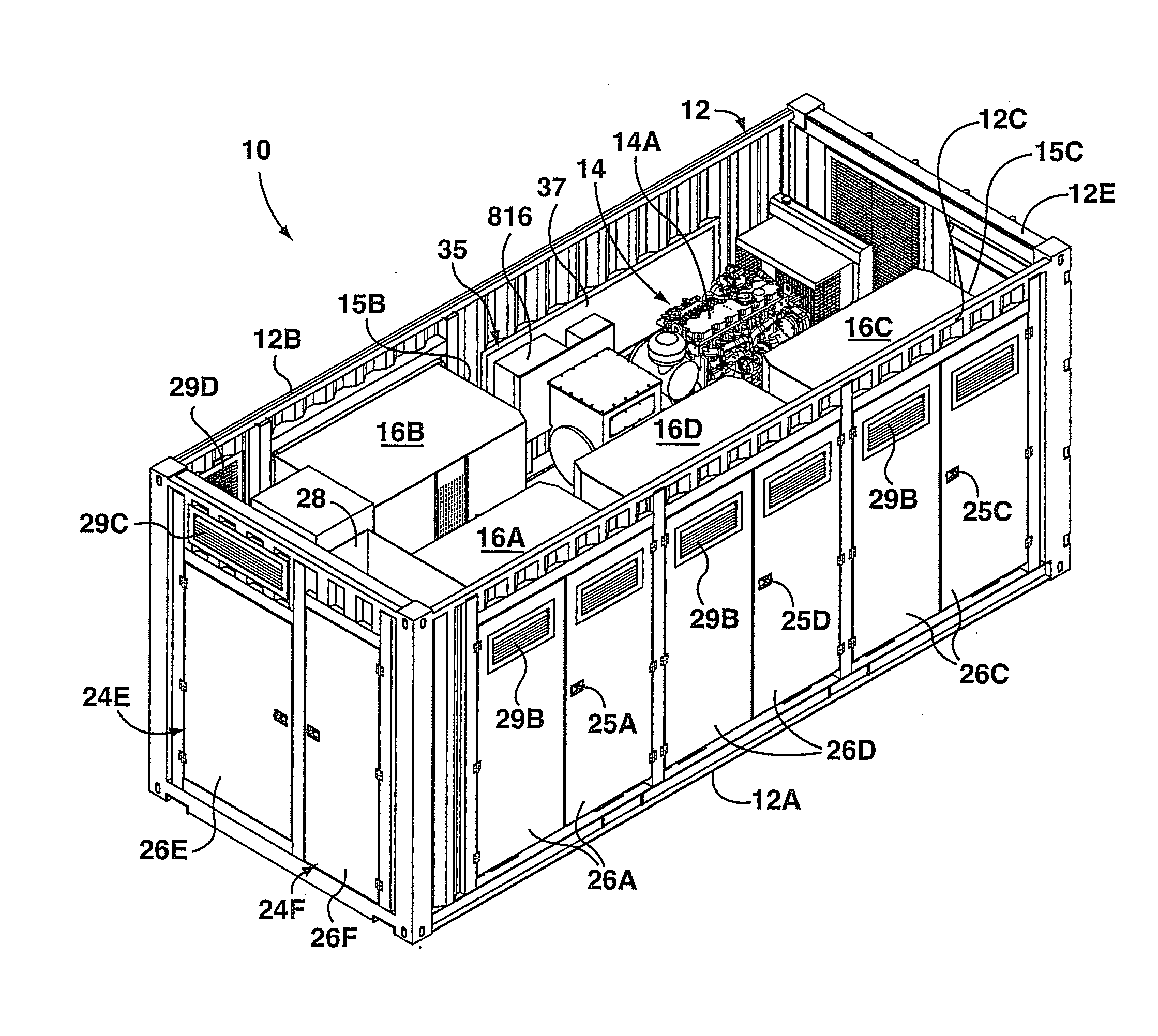 Transportable modular multi-appliance device