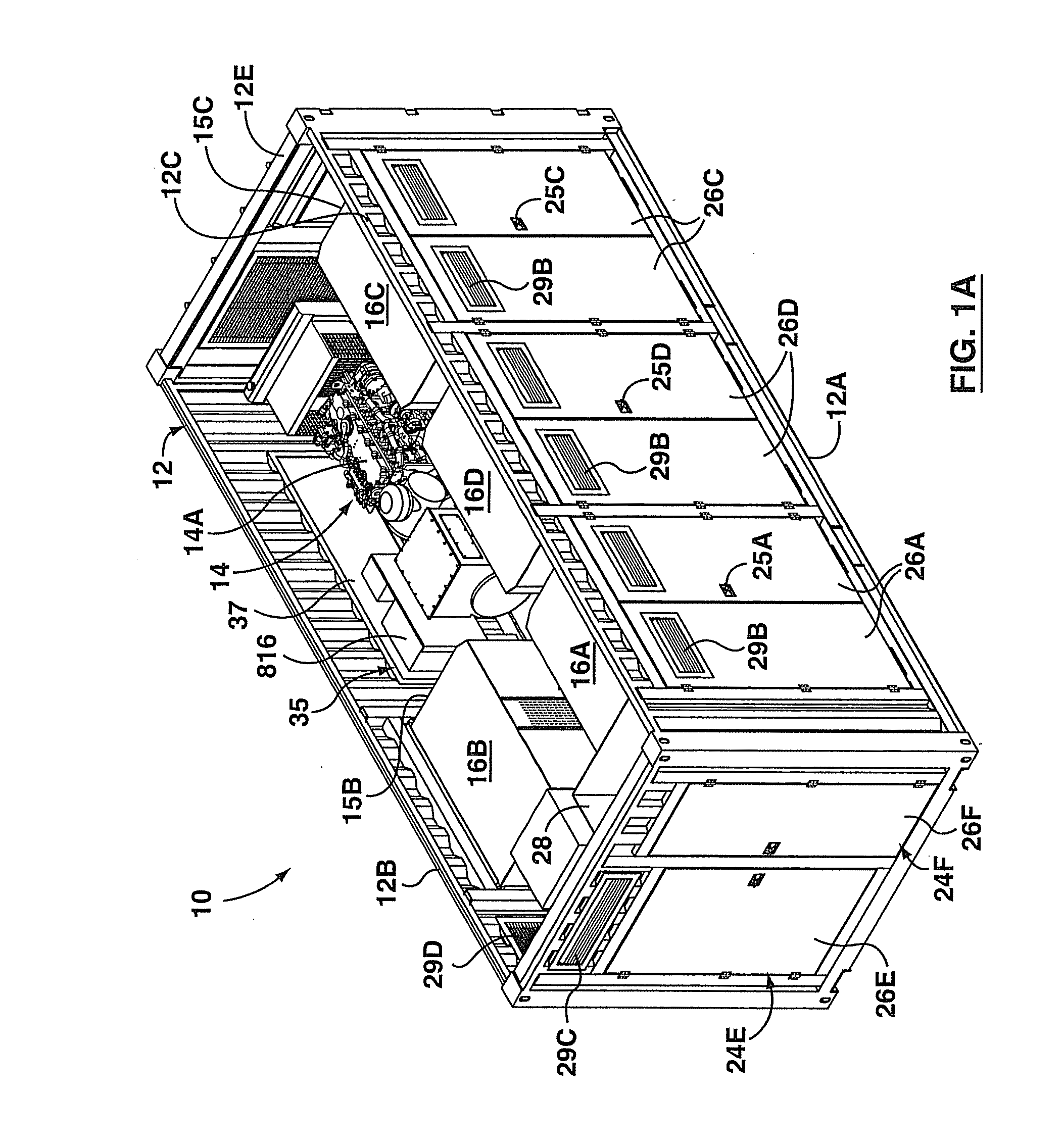 Transportable modular multi-appliance device