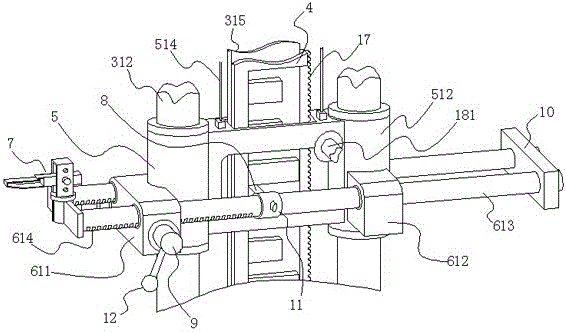 Apparatus and method for processing the shape of an oval porcelain insulator