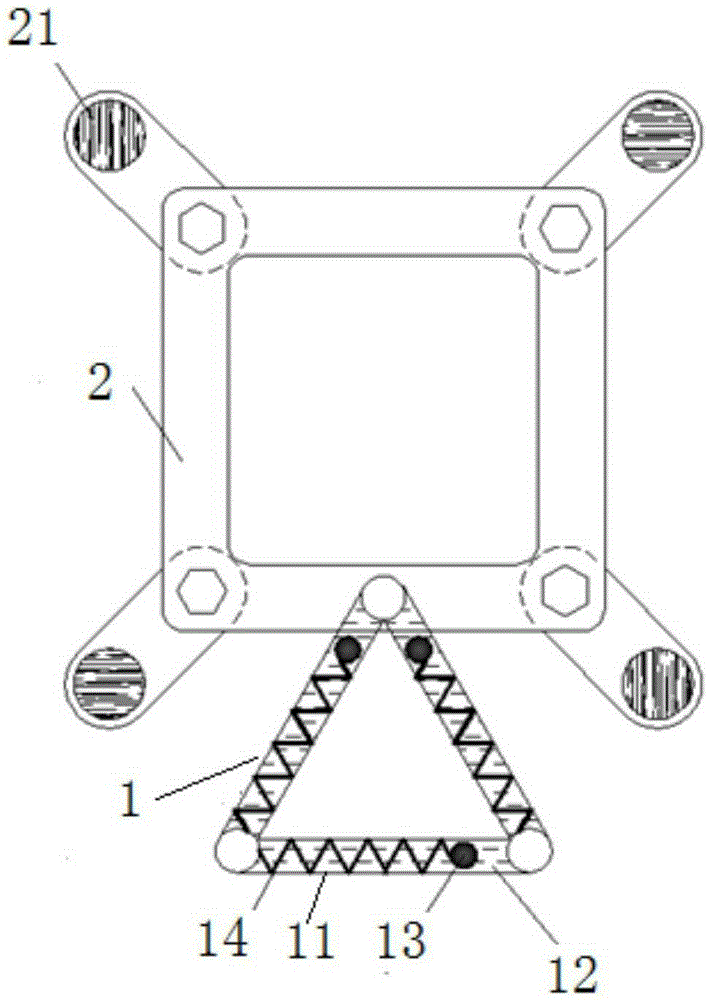 Overhead power transmission line vibration reducing and balancing system