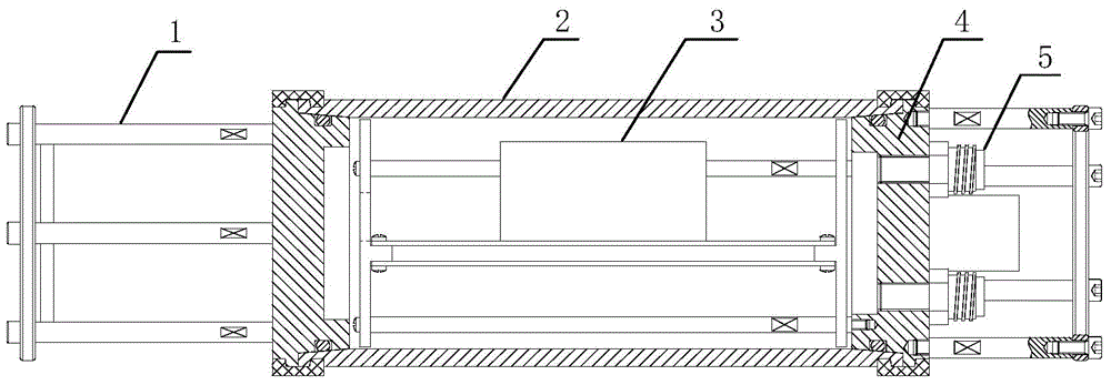 Acoustic seabed distance measurement system and method thereof