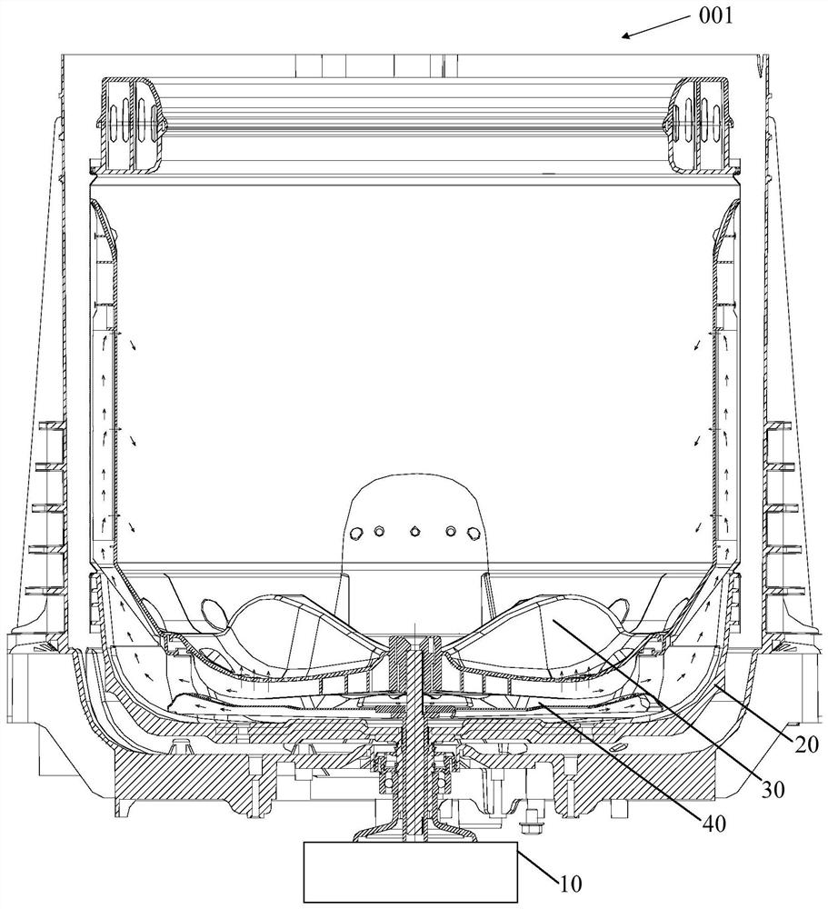 Reducer and washing machine using the reducer