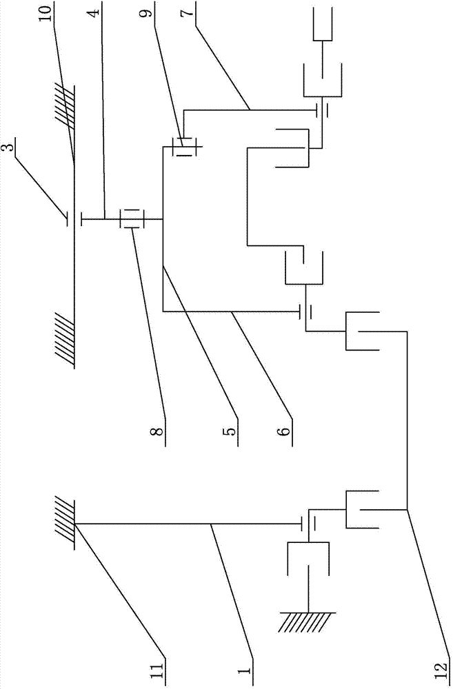 Two-dimensional linear air float guide rail type mechanical arm gravity compensation device