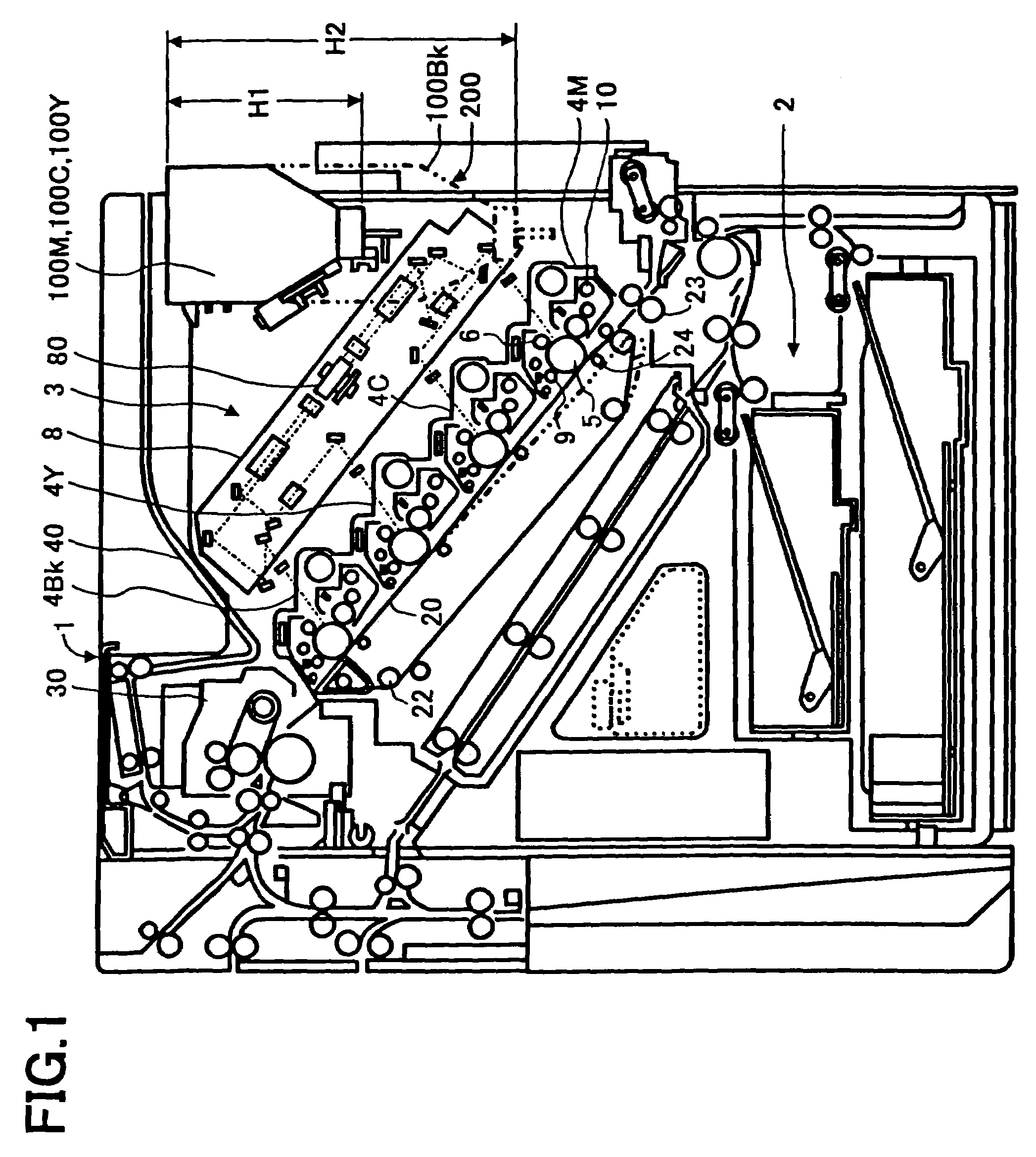 Apparatus and method for replenishing a developing device with toner while suppressing toner remaining