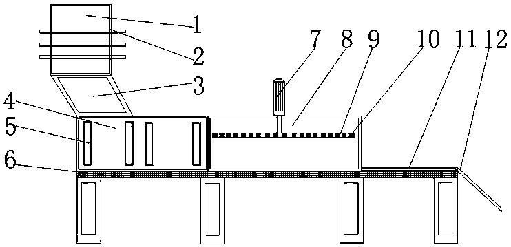 Pecan shell braking device