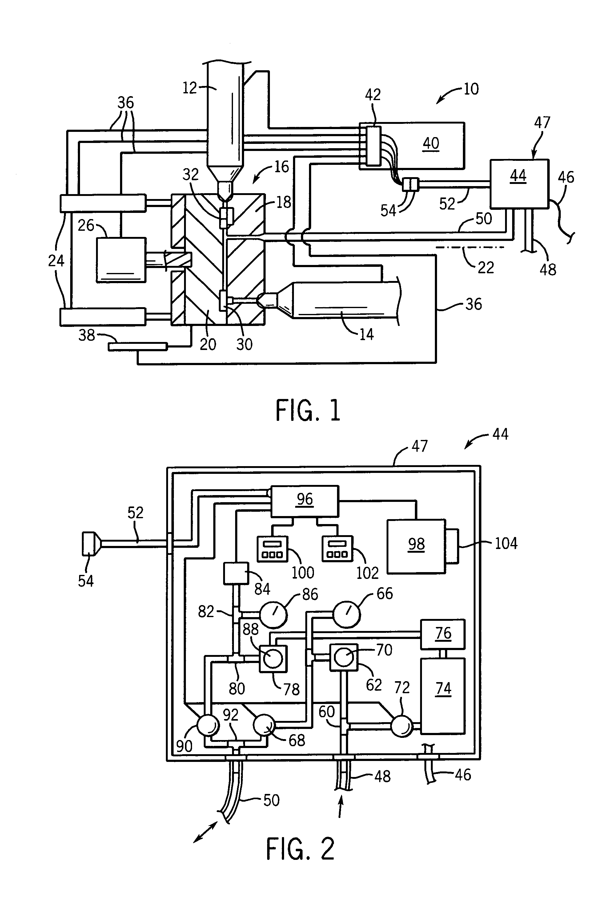 Universal mold vacuum system