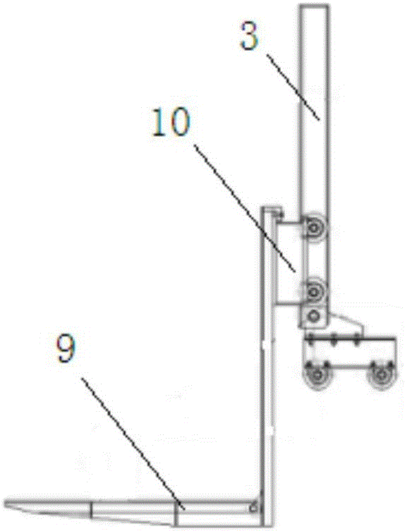 Mobile dismantling platform for scrap cars and dismantling method thereof