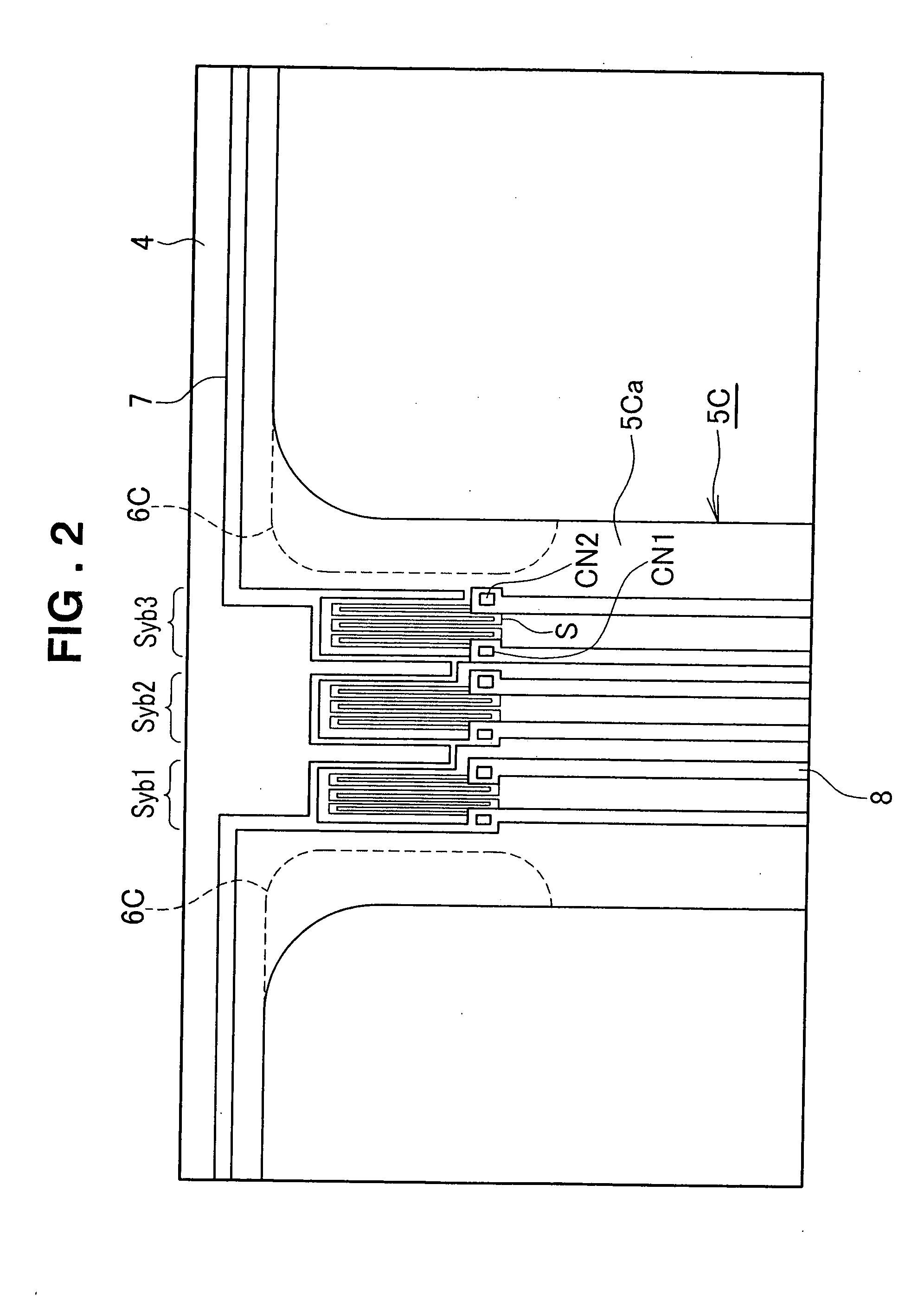 Six-axis force sensor chip and six-axis force sensor using the same