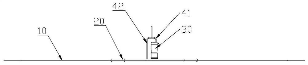 Shock wave pneumatic mixing type external counterpulsation device